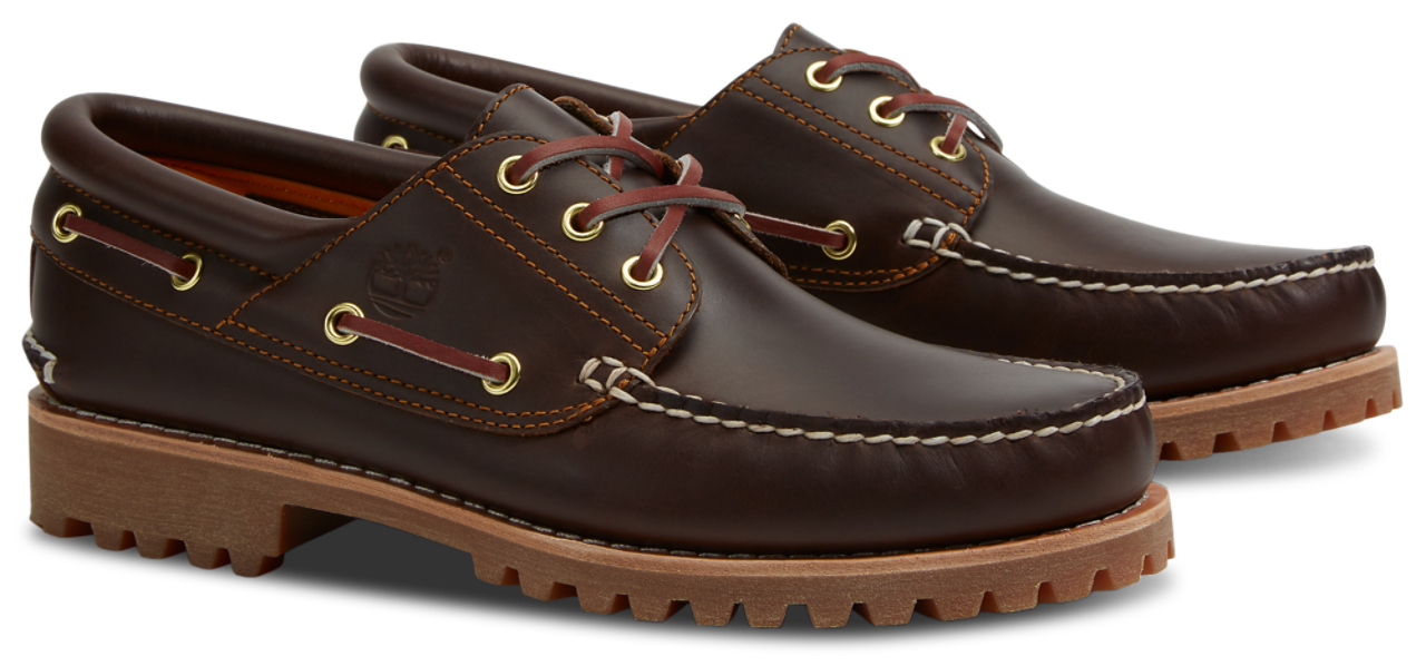 Timberland Authentics 3-Eye Boat Shoe Image 6 of 7. Tap to open photo gallery.