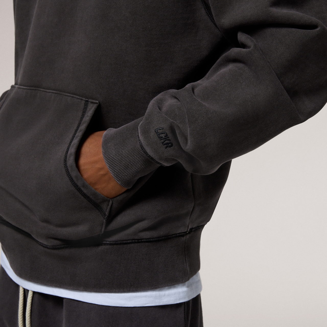 LCKR Heavyweight Pullover Hoodie Image 3 of 5. Tap to open photo gallery.