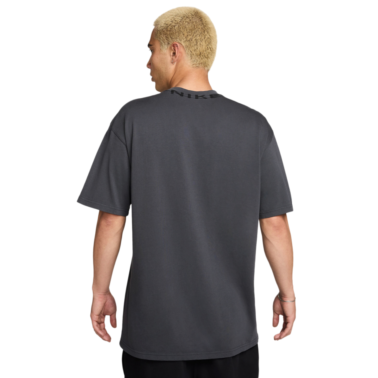 Nike NSW T Shirt OC Collar Print Image 2 of 3. Tap to open photo gallery.