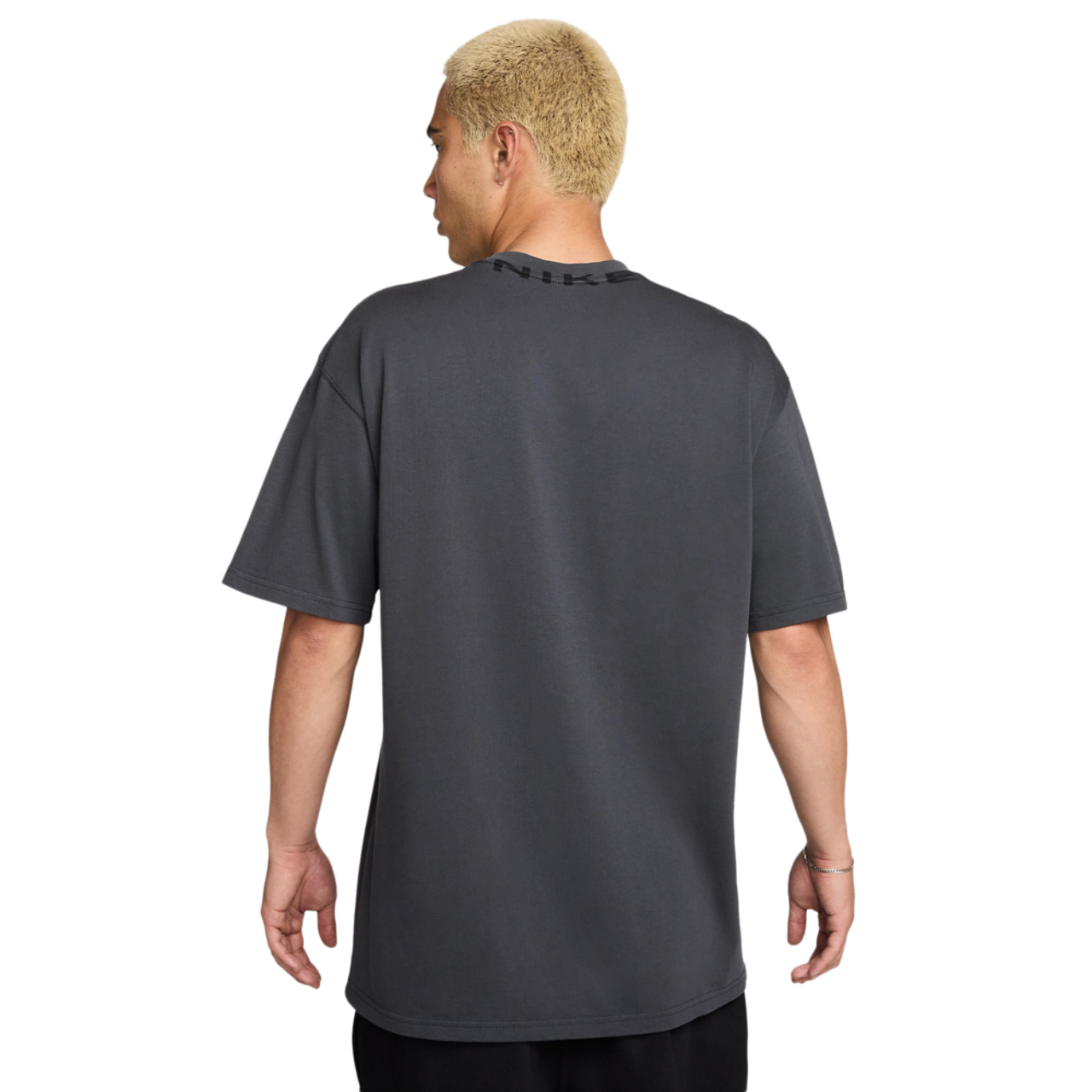 Nike NSW T Shirt OC Collar Print Image 2 of 3. Tap to open photo gallery.