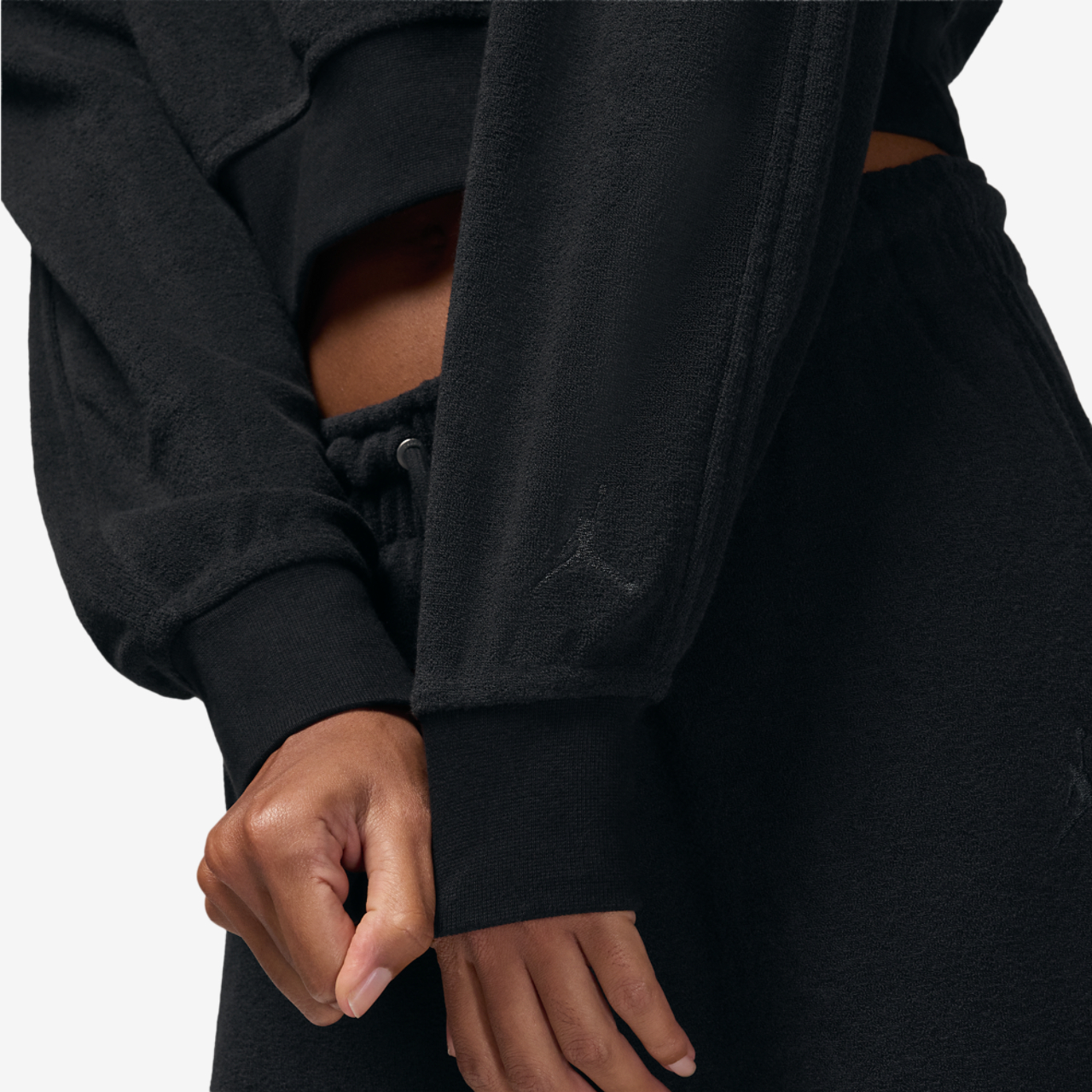 Jordan Flight Fleece  Seasonal Quarter-Zip Image 4 of 4. Tap to open photo gallery.
