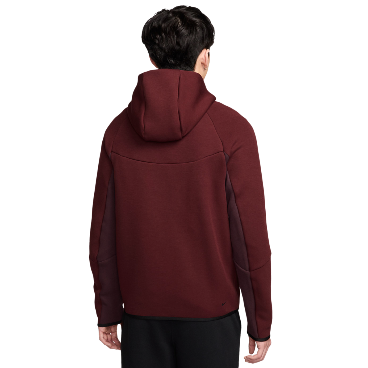 Nike Tech Fleece Full-Zip Windrunner Hoodie Image 2 of 3. Tap to open photo gallery.