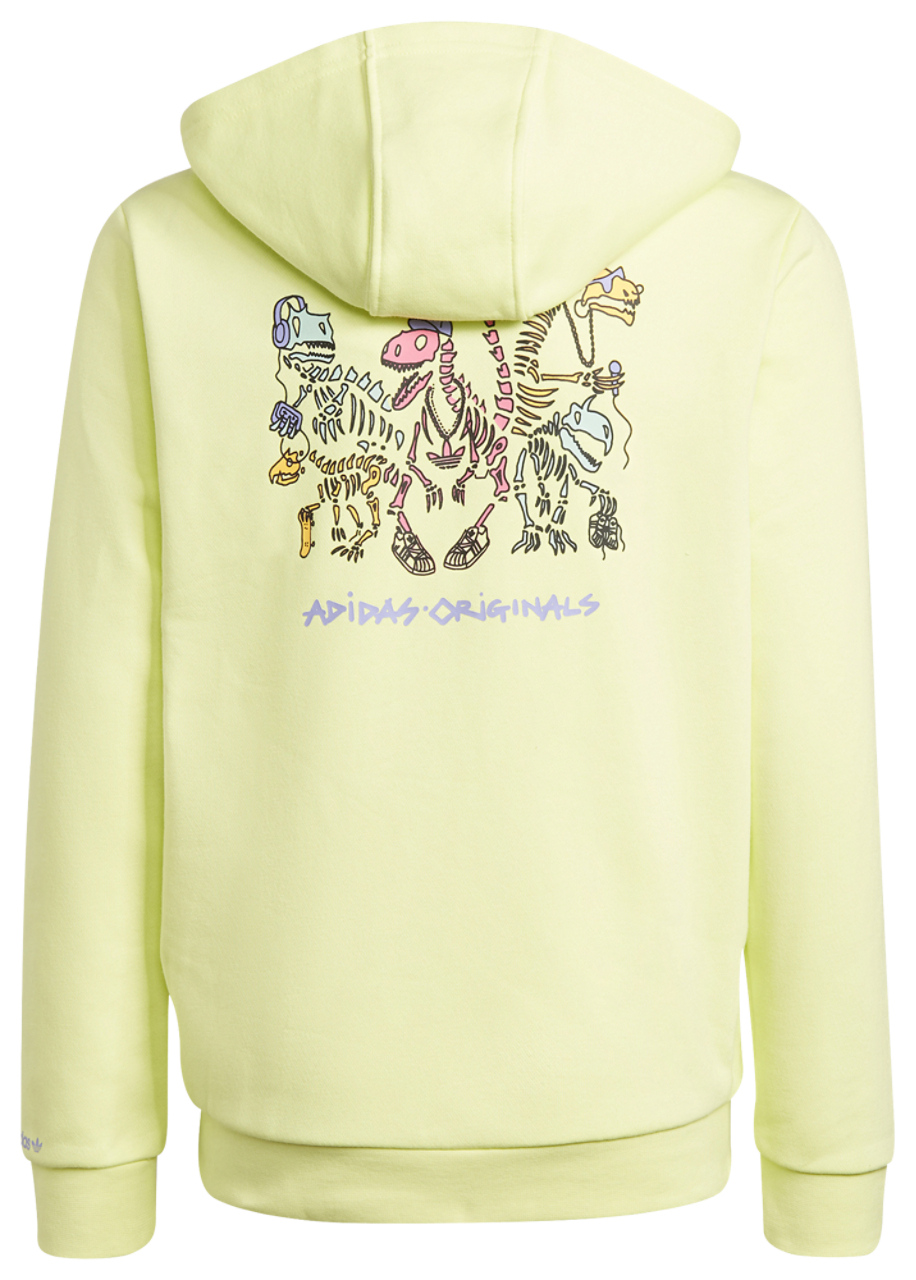 adidas Dino Pullover Hoodie  Image 2 of 2. Tap to open photo gallery.