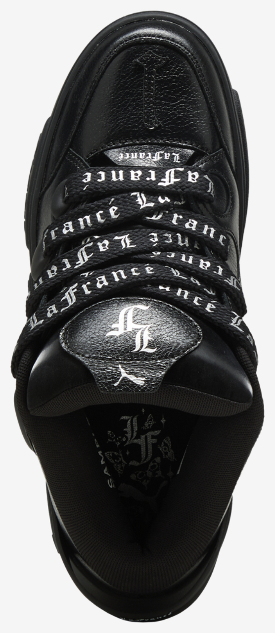 PUMA La Francé Black Chrome Image 4 of 5. Tap to open photo gallery.