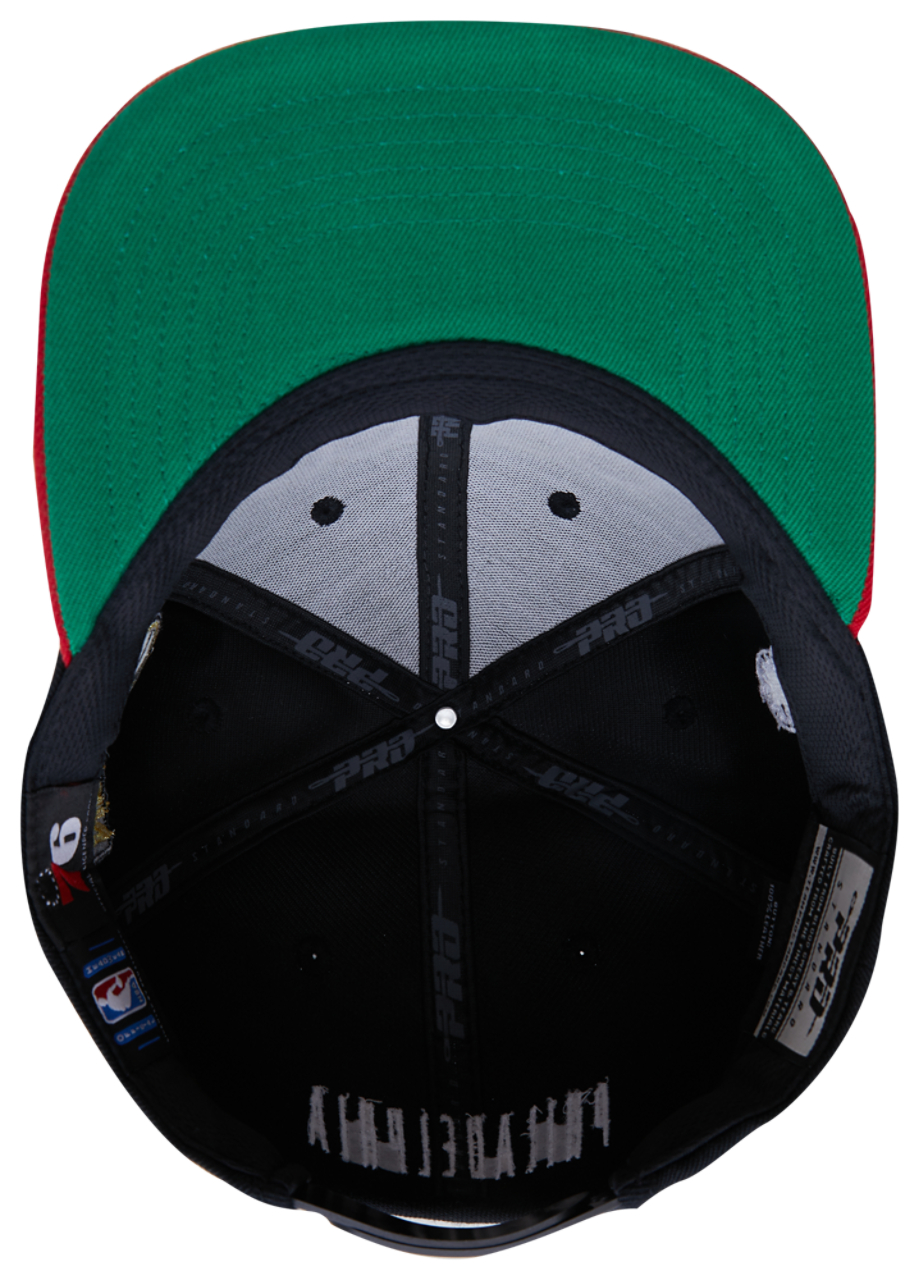Pro Standard 76ers Half Court Wool Snapback Hat Image 6 of 6. Tap to open photo gallery.