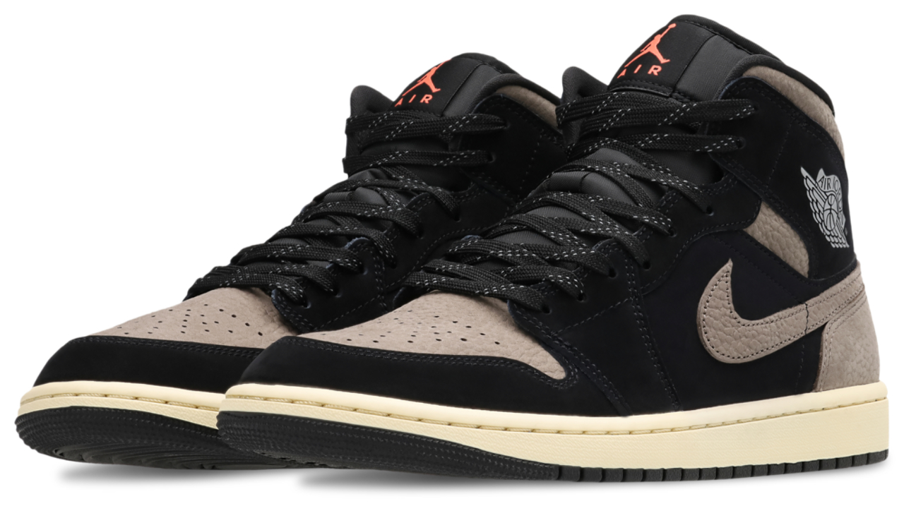 Jordan AJ1 Mid Bild 2 von 7. Antippen, um die Fotogalerie zu öffnen.