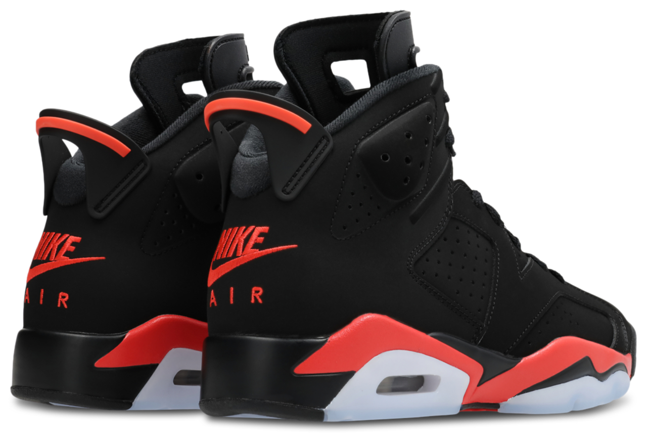 Jordan Retro 6 "Infrared Salesman" Imagen 3 de 8. Toque para abrir la galería de fotos.