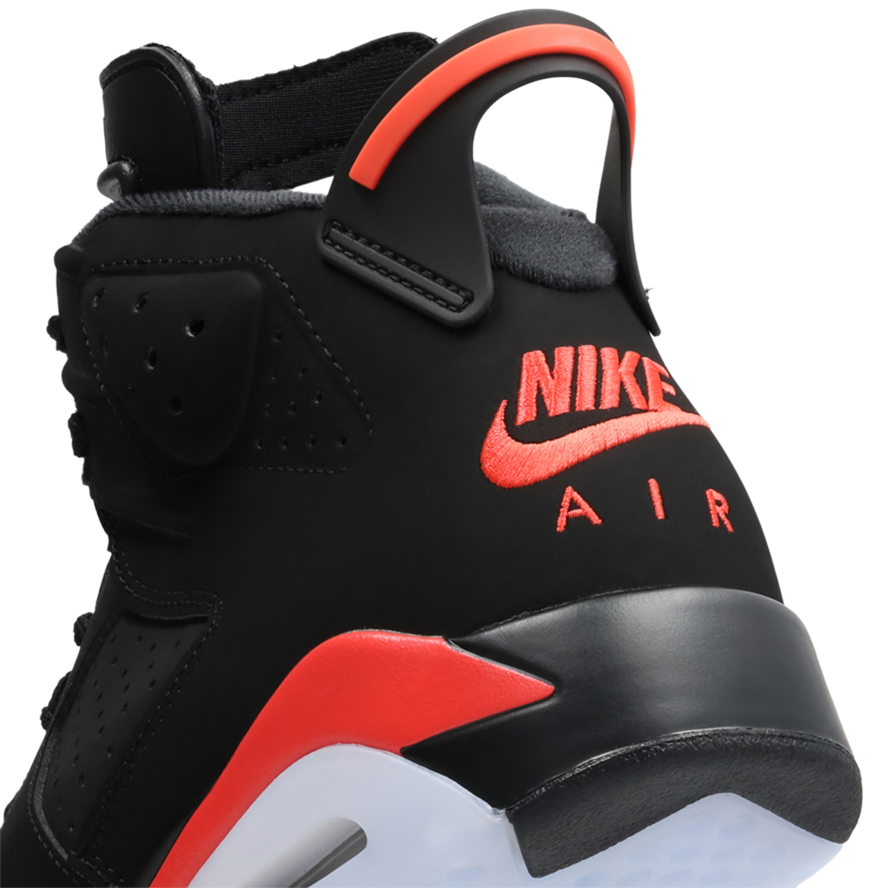Jordan Retro 6 "Infrared Salesman" Imagen 7 de 8. Toque para abrir la galería de fotos.
