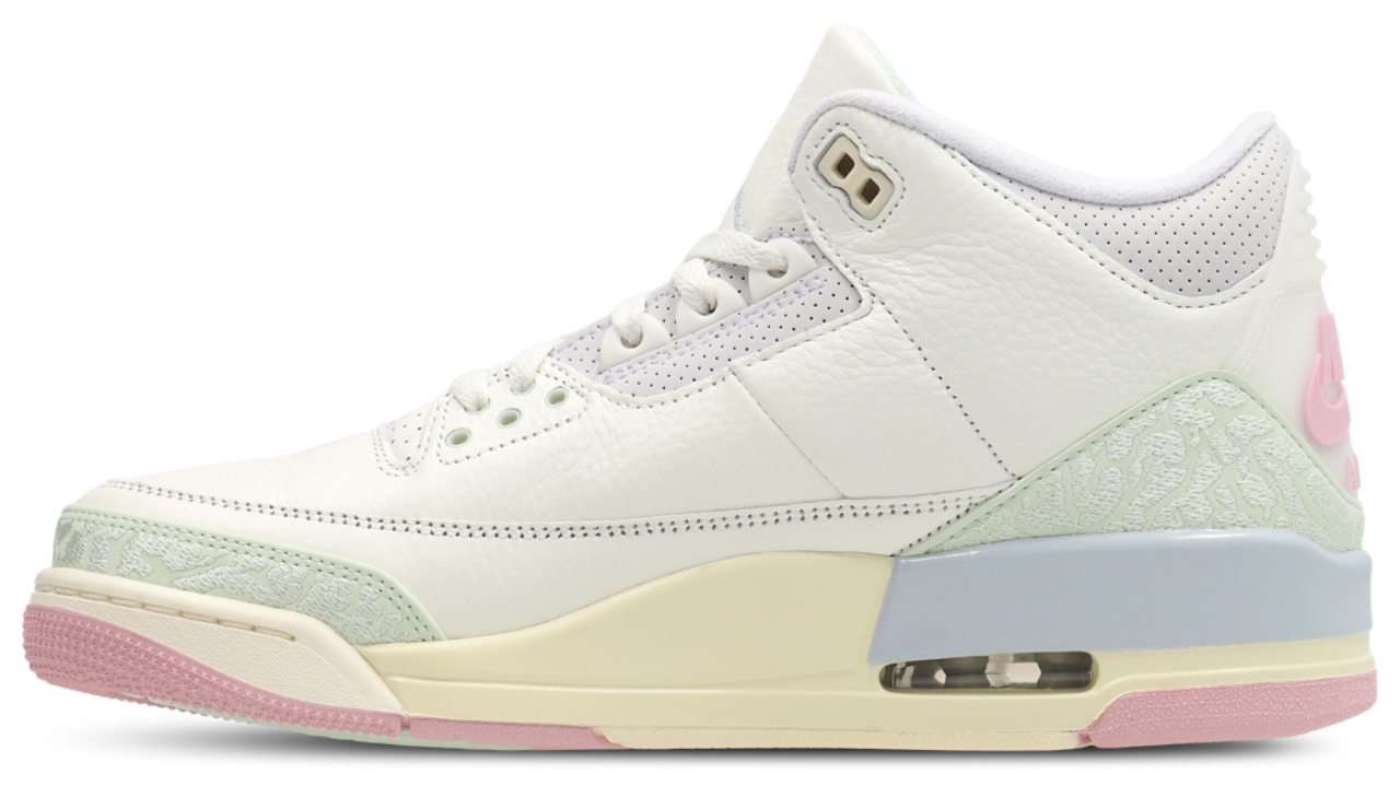 Jordan AJ3 Retro OG "Spring Is In The Air" Afbeelding 4 van 8. Tik om de fotogalerij te openen..