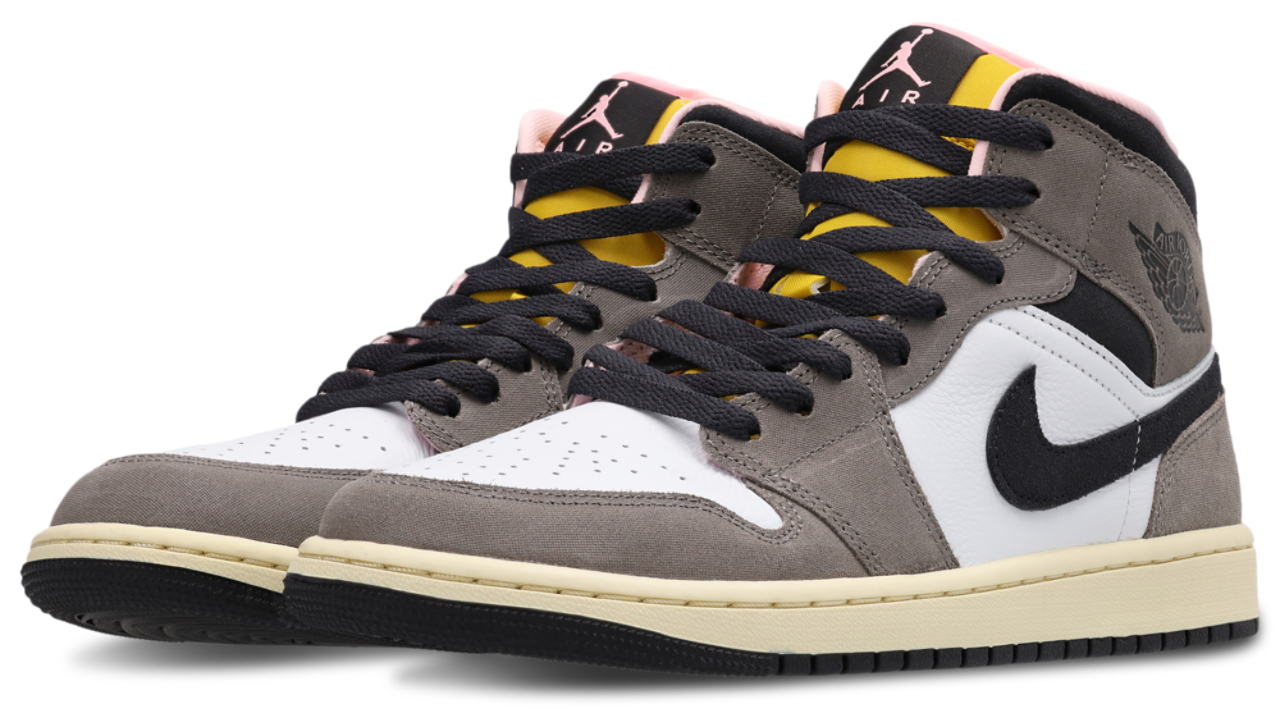 Jordan AJ1 Mid Bild 2 von 7. Antippen, um die Fotogalerie zu öffnen.