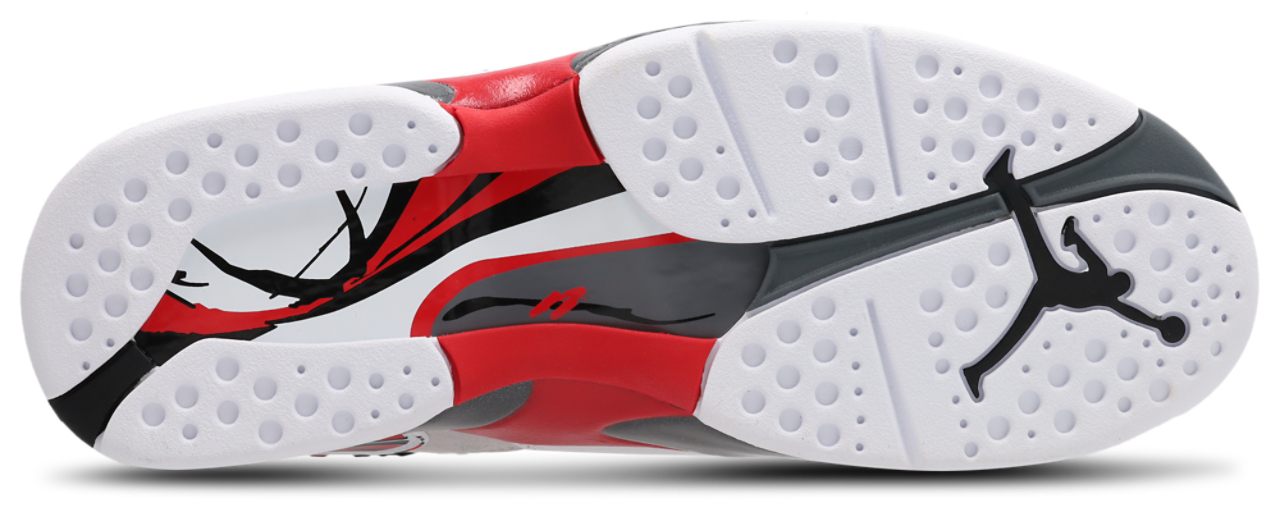 Air Jordan 8 Bugs Bunny heel and midsole detail