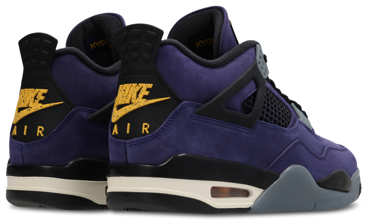 Jordan Retro 4 "Imperial Purple" Image 3 of 7. Tap to open photo gallery.