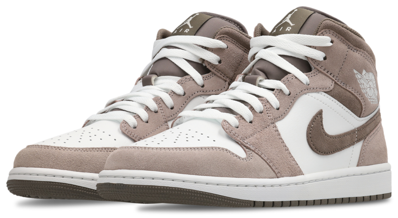 Jordan AJ1 Mid Bild 2 von 7. Antippen, um die Fotogalerie zu öffnen.