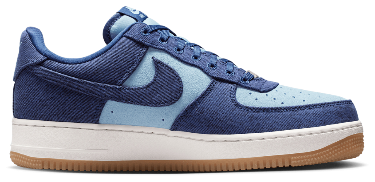 Nike Air Force 1 '07 Lv8 Denim Image 1 of 6. Tap to open photo gallery.