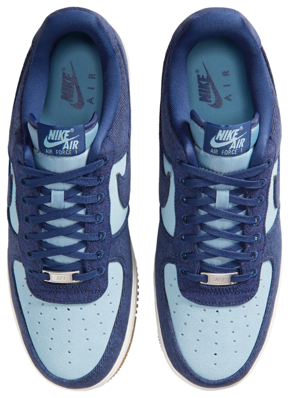 Nike Air Force 1 '07 Lv8 Denim Image 4 of 6. Tap to open photo gallery.