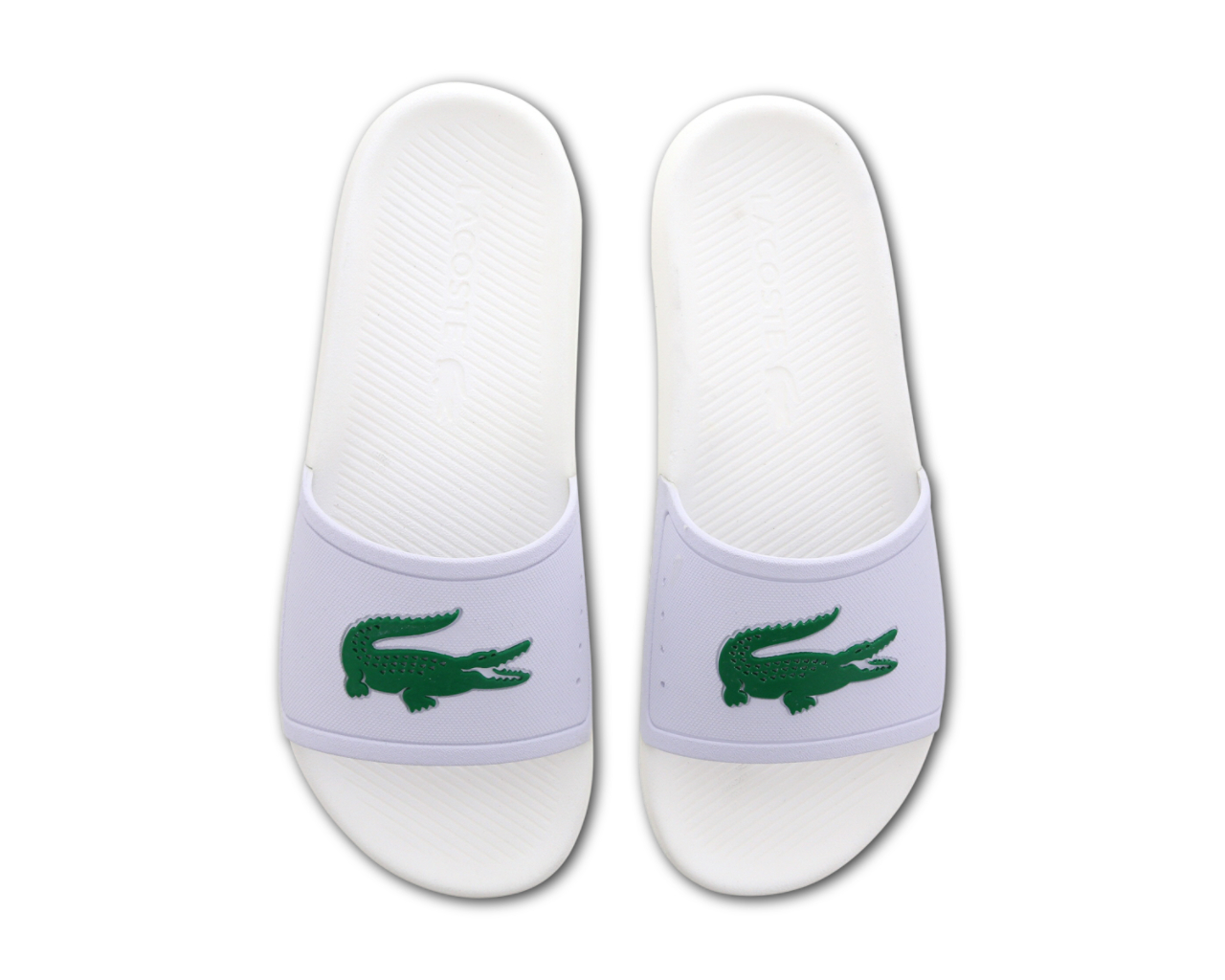 Lacoste Croco Slide Afbeelding 5 van 5. Tik om de fotogalerij te openen..