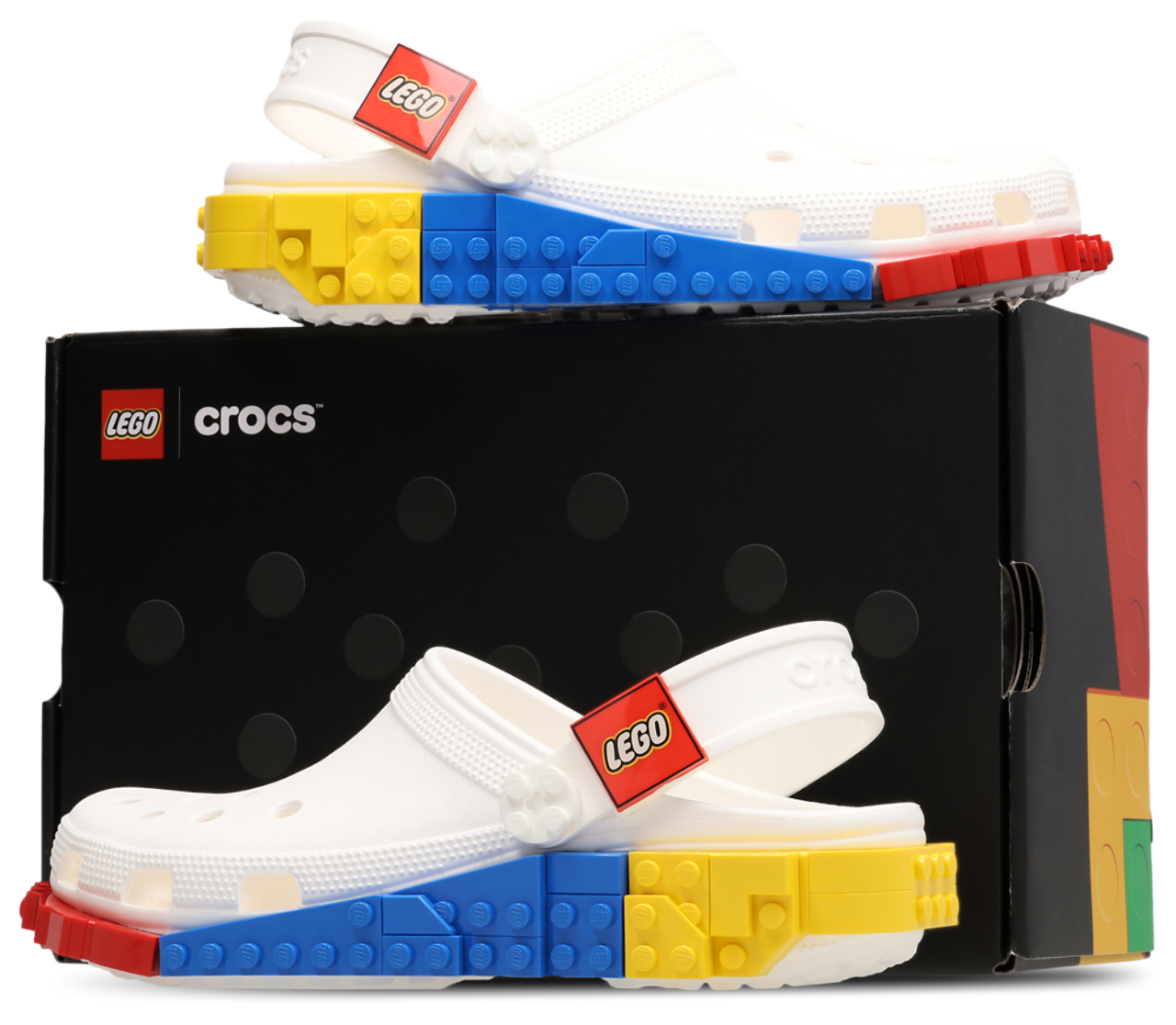 Crocs Lego System Clog Image 8 sur 8. Appuyez pour ouvrir la galerie de photos.