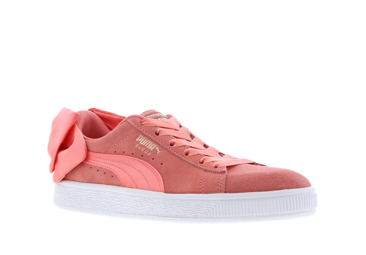Puma Suede Bow Image 2 of 4. Tap to open photo gallery.