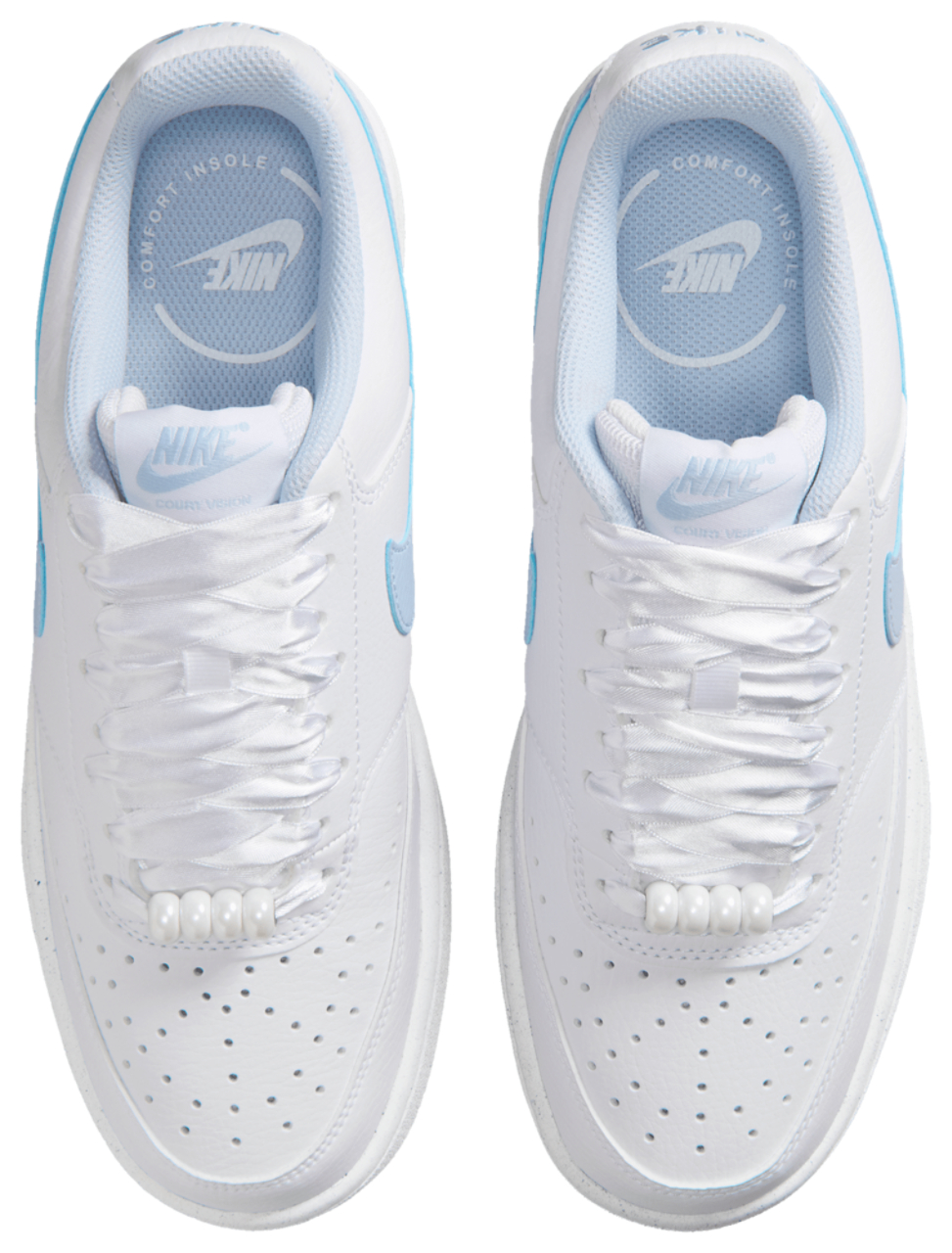 Nike Court Vision Low Afbeelding 4 van 6. Tik om de fotogalerij te openen..