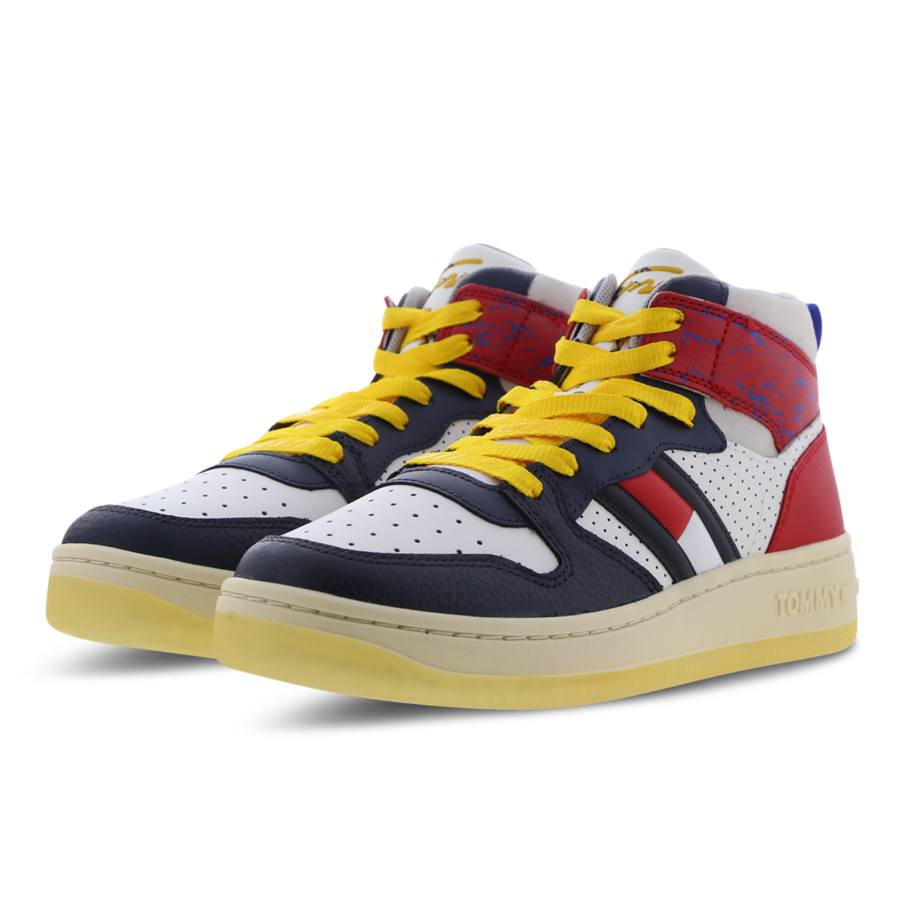 Tommy Jeans Elevated Mid Cut Image 2 of 7. Tap to open photo gallery.