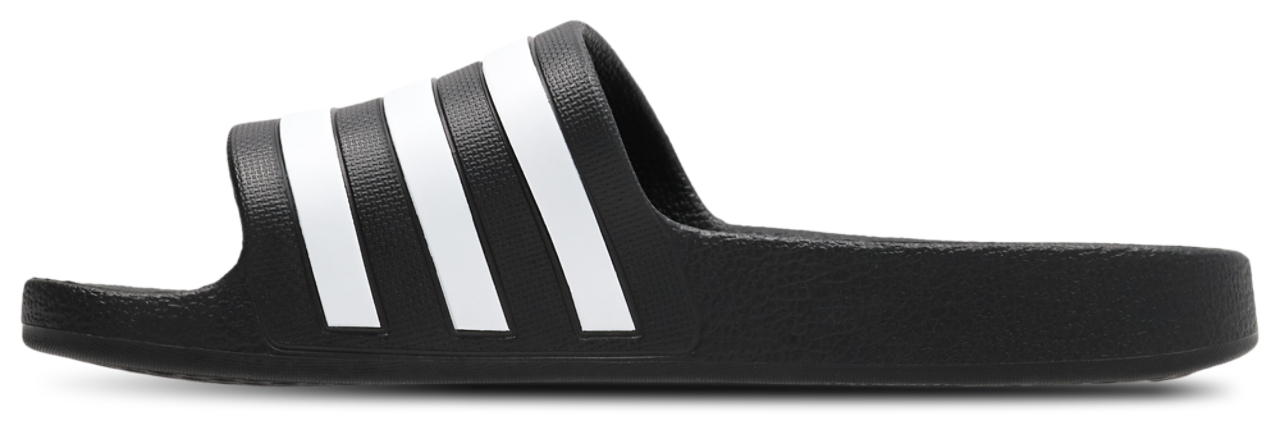 adidas Adilette Aqua Slides Image 4 of 8. Tap to open photo gallery.