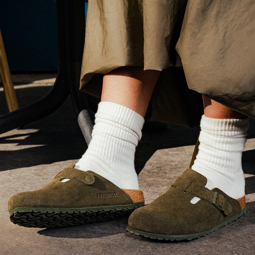 Birkenstock Boston Suede Image 2 sur 9. Appuyez pour ouvrir la galerie de photos.
