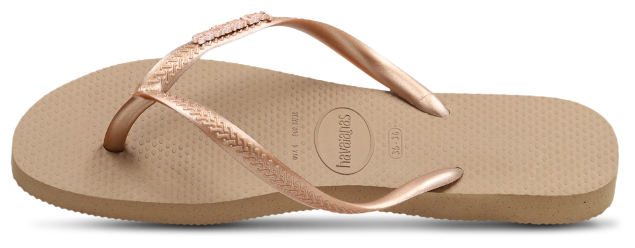 Havaianas Slim Logo Metallic Afbeelding 6 van 6. Tik om de fotogalerij te openen..