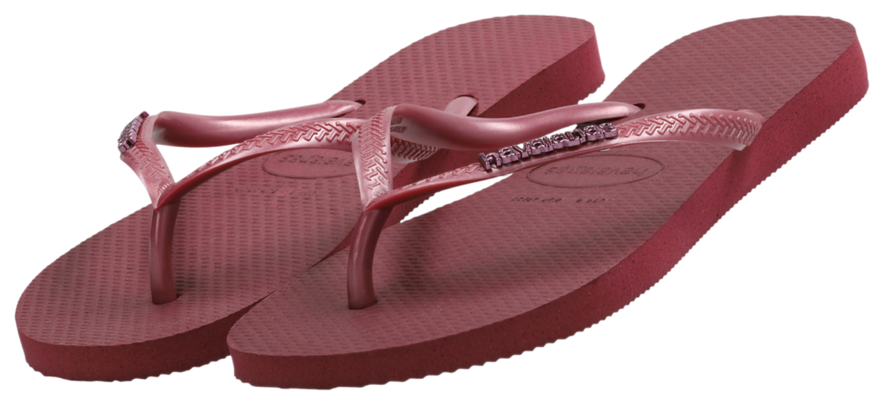 Havaianas Slim Logo Metallic Afbeelding 5 van 6. Tik om de fotogalerij te openen..