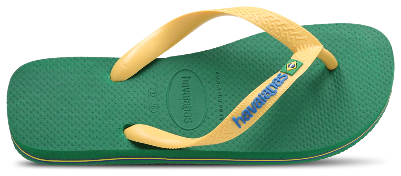 Havaianas Brasil Logo Afbeelding 2 van 6. Tik om de fotogalerij te openen..