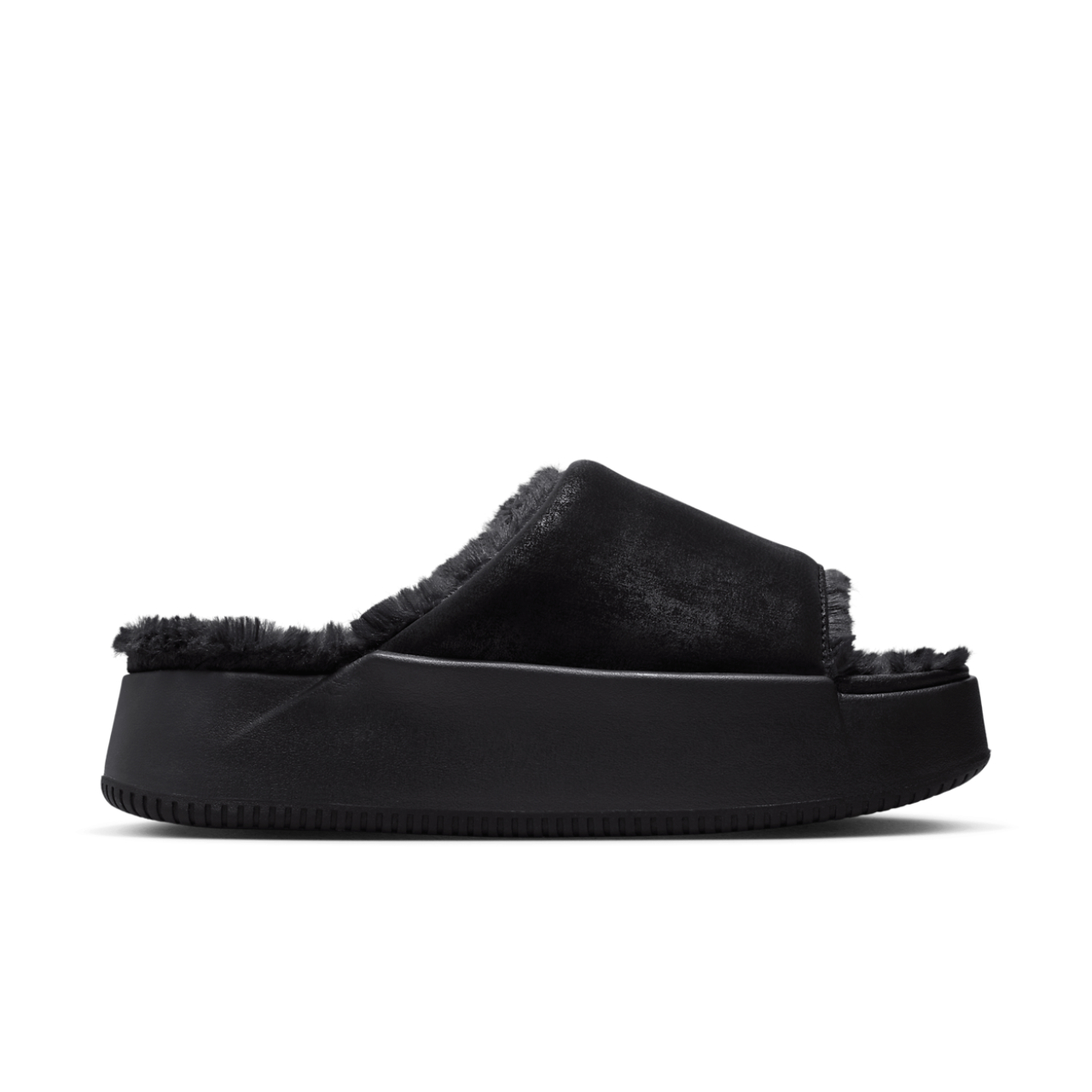 Nike Calm Elevation Fur Slides Imagen 1 de 6. Toque para abrir la galería de fotos.
