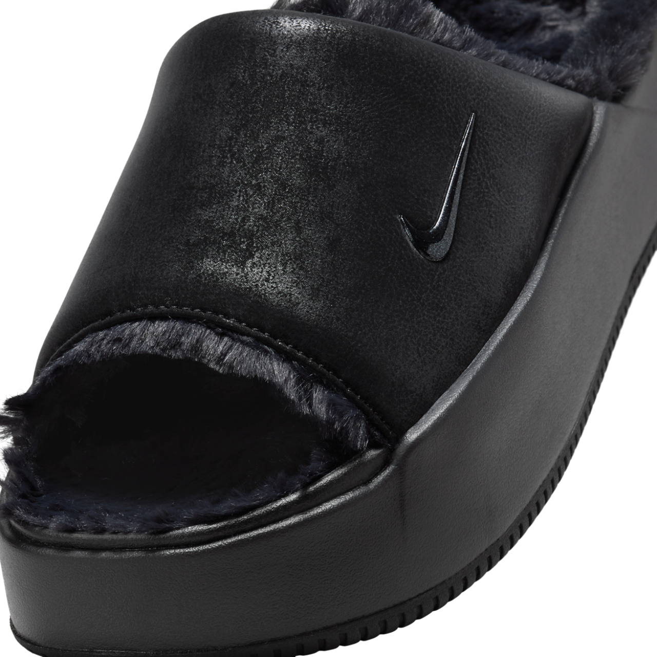 Nike Calm Elevation Fur Slides Imagen 5 de 6. Toque para abrir la galería de fotos.