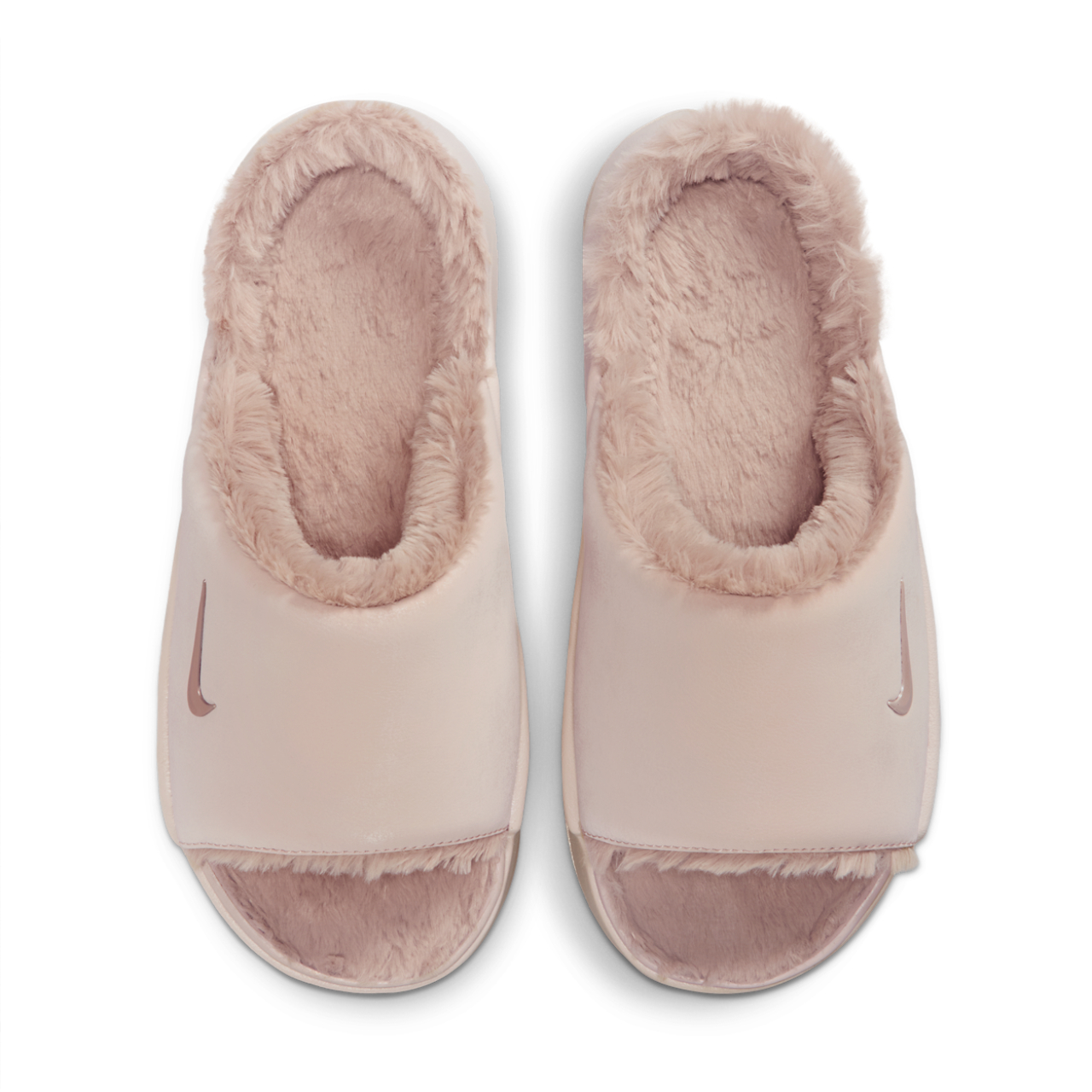 Nike Calm Elevation Fur Slides Afbeelding 2 van 6. Tik om de fotogalerij te openen..