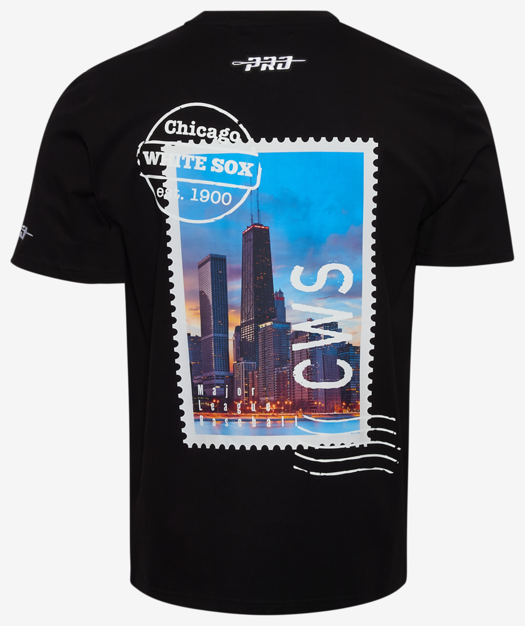 Pro Standard Chicago White Sox Postage SJ T-Shirt Image 2 of 4. Tap to open photo gallery.