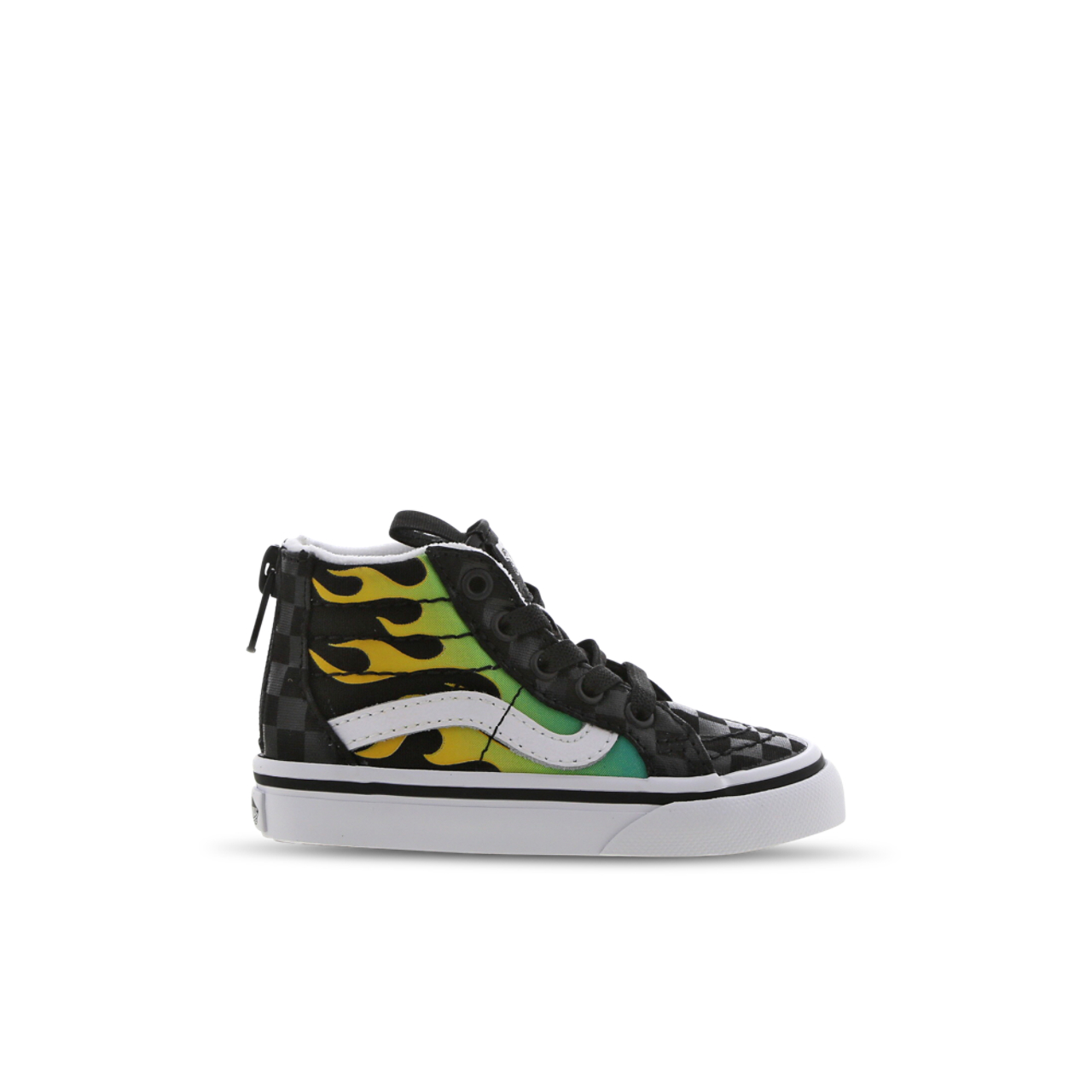 Vans Sk8-Hi Zip Glow Flame Image 1 of 12. Tap to open photo gallery.