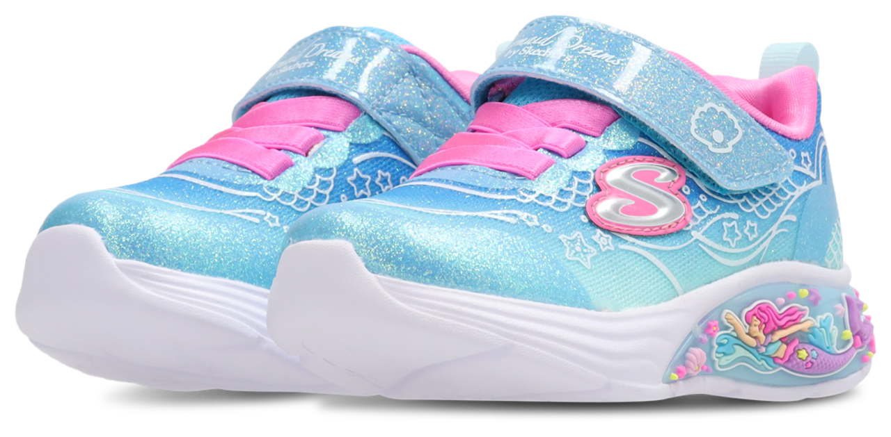 Skechers S-lights Lil Mermaid Image 2 of 7. Tap to open photo gallery.
