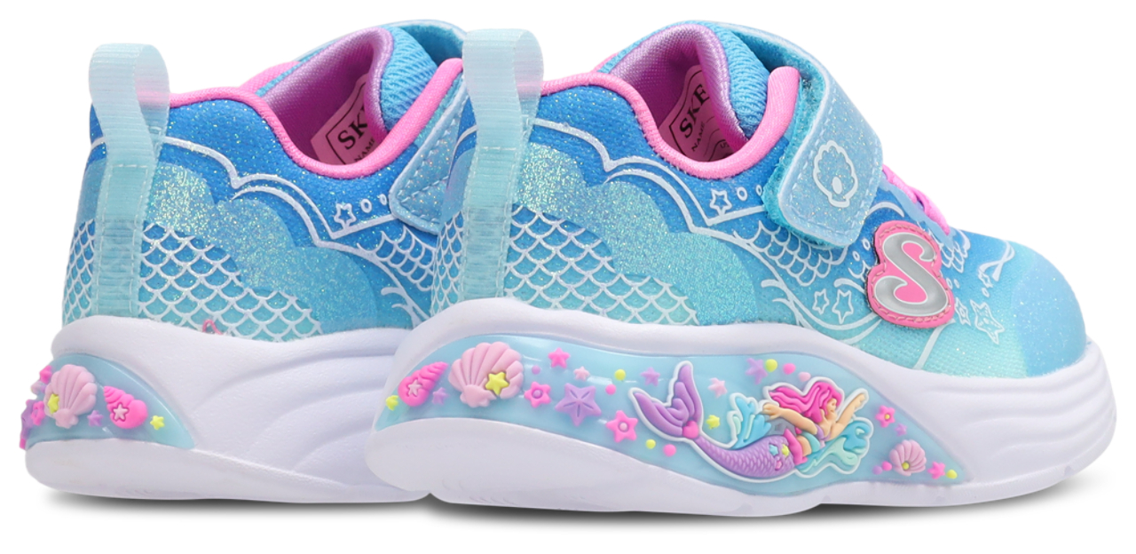 Skechers S-lights Lil Mermaid Image 3 of 7. Tap to open photo gallery.