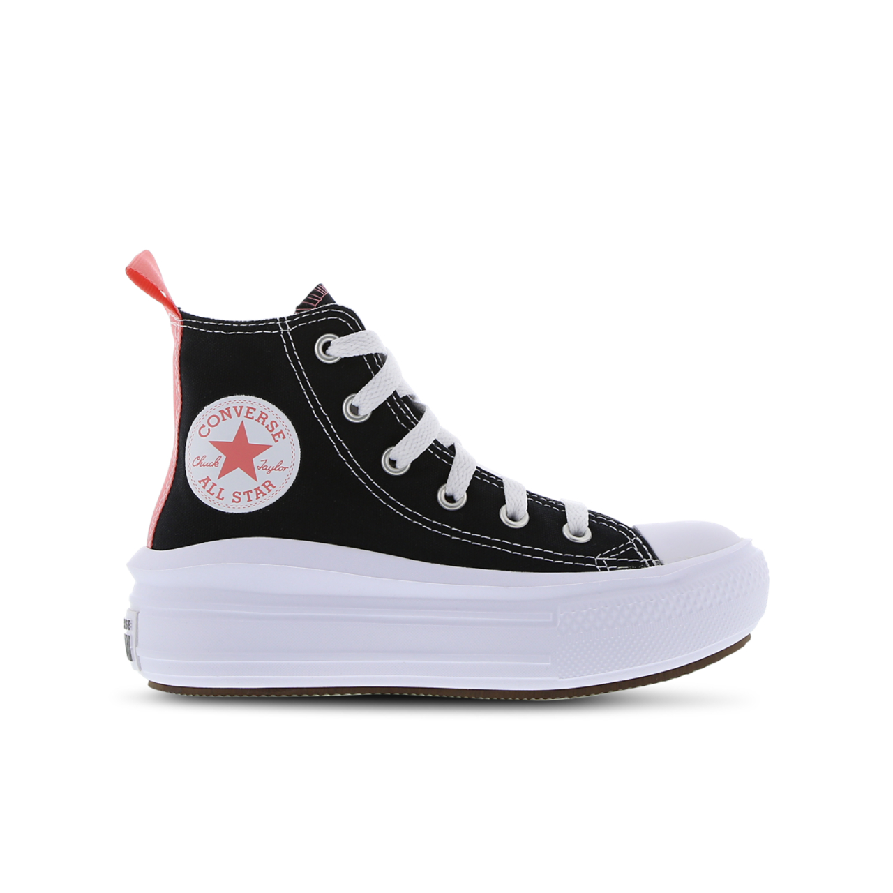 Converse Chuck Taylor All Star Move Hi Afbeelding 1 van 7. Tik om de fotogalerij te openen..