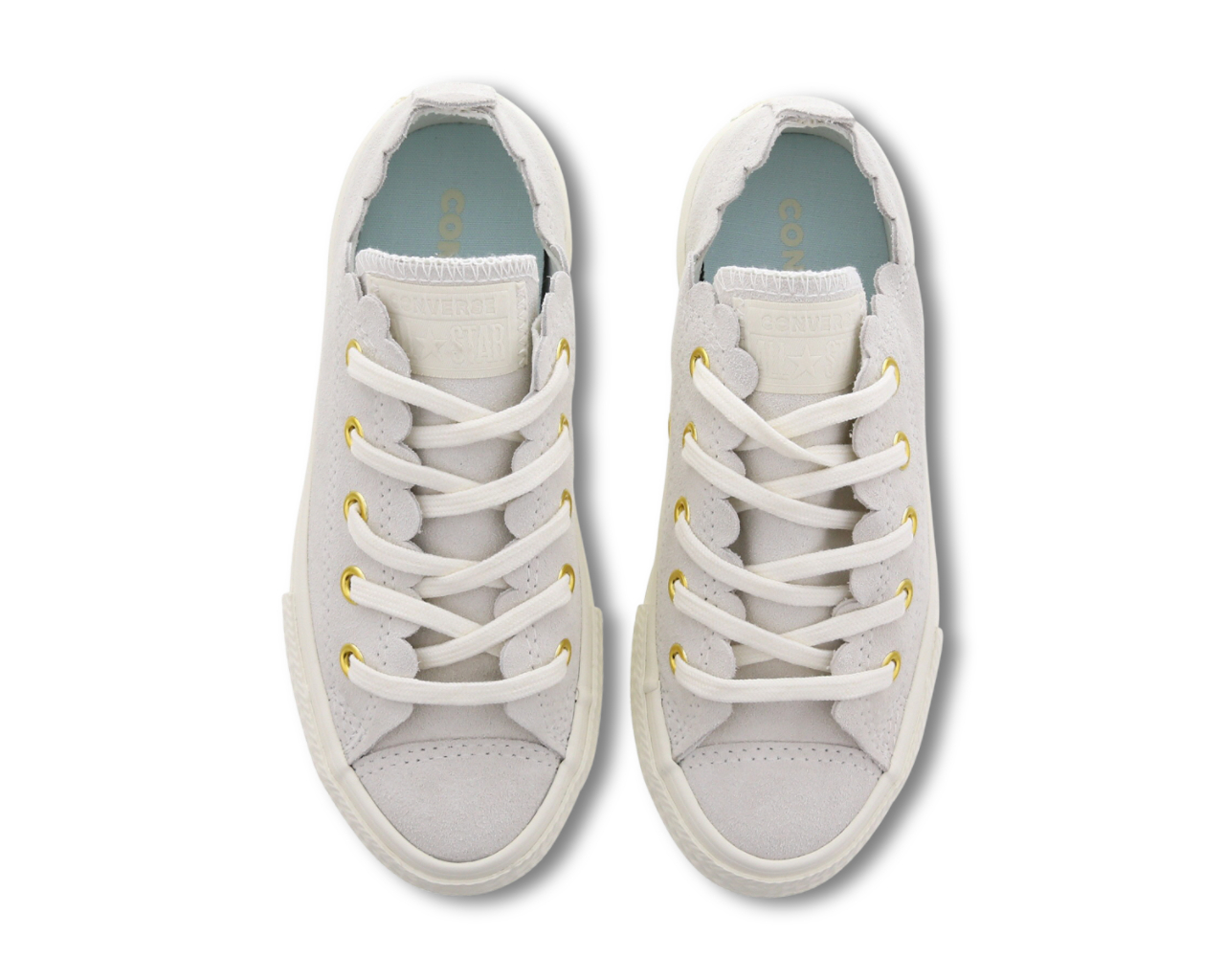 Converse Chuck Taylor All Star Frilly Thrills Low Image 5 of 6. Tap to open photo gallery.