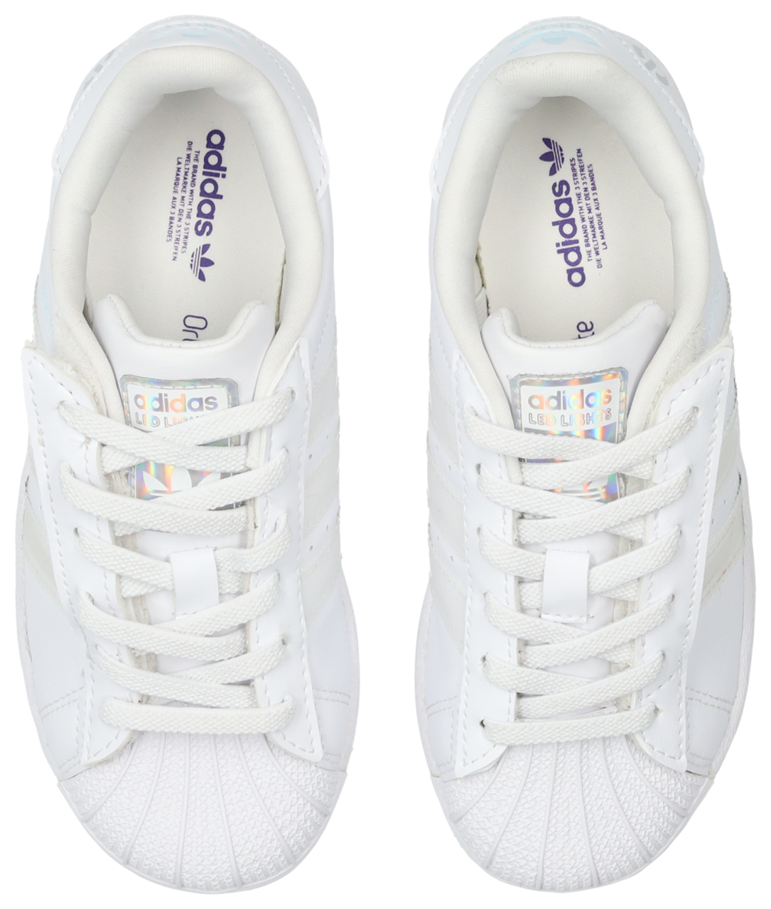 adidas Superstar Led Lights Image 5 of 7. Tap to open photo gallery.