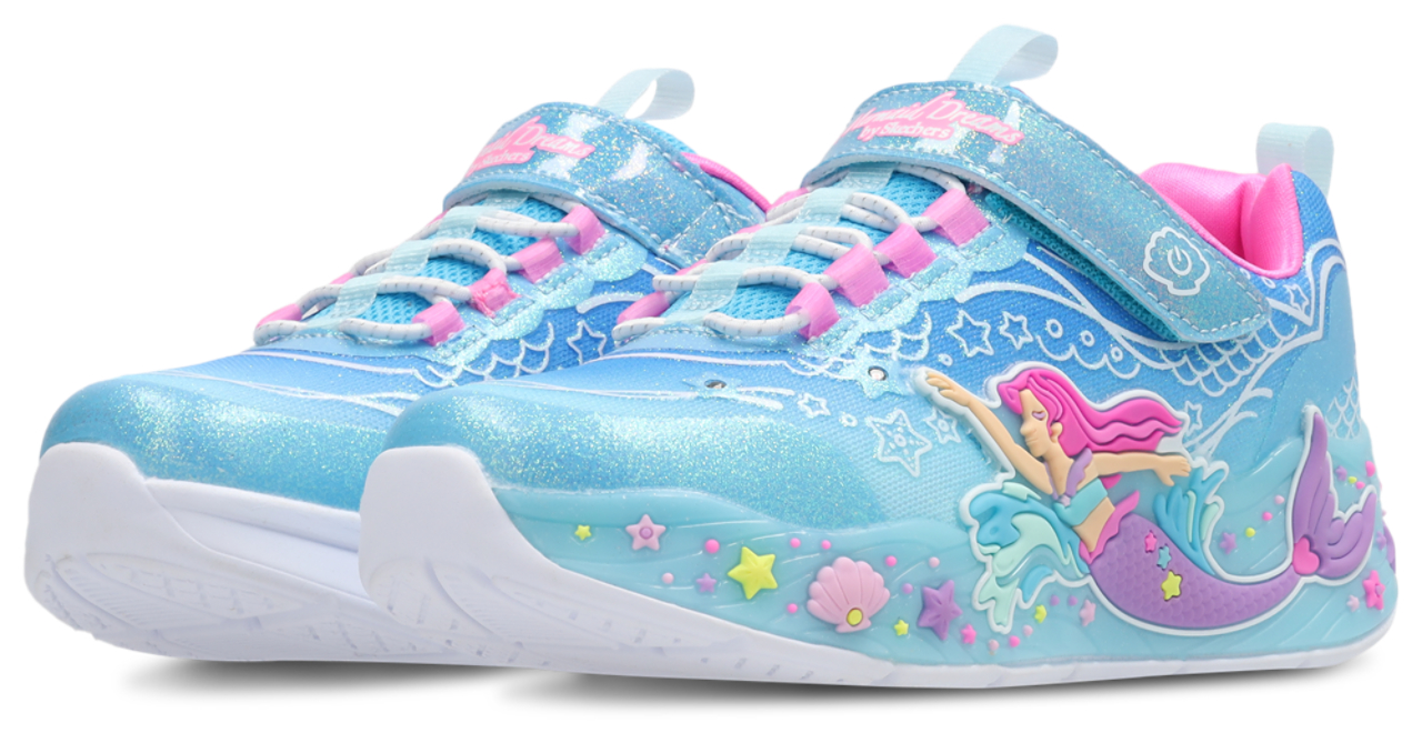 Skechers S-lights Lil Mermaid Image 2 of 7. Tap to open photo gallery.