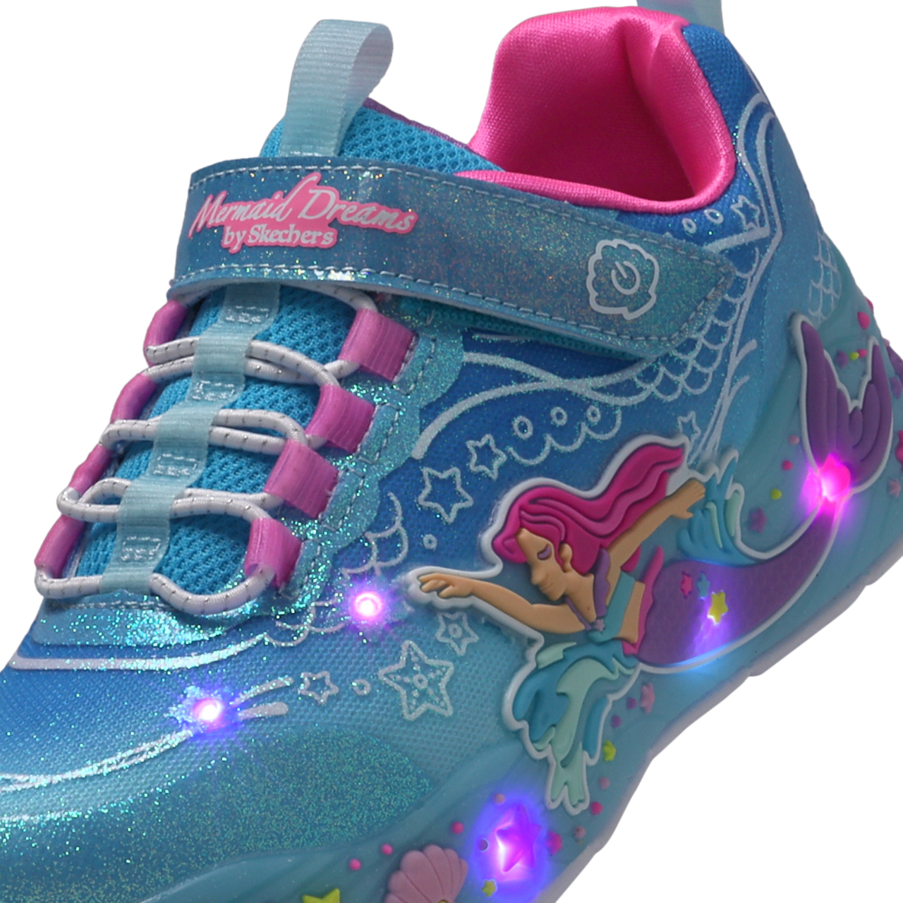 Skechers S-lights Lil Mermaid Image 7 of 7. Tap to open photo gallery.