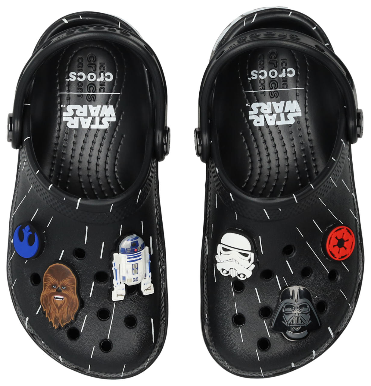 Crocs Star Wars Hyperspace Classic Clog Bild 5 von 8. Antippen, um die Fotogalerie zu öffnen.