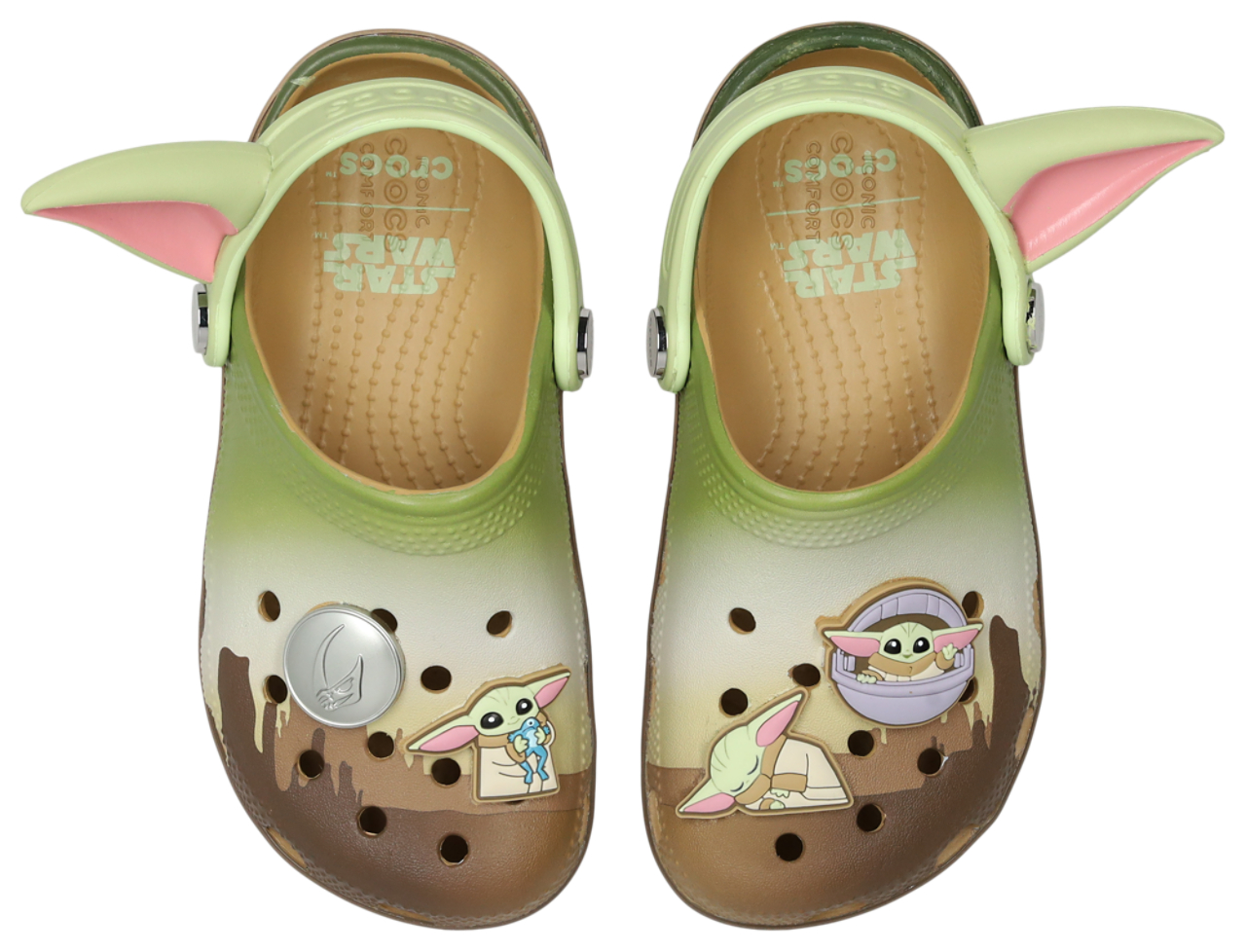 Crocs Star Wars Grogu Classic Clog Bild 5 von 8. Antippen, um die Fotogalerie zu öffnen.