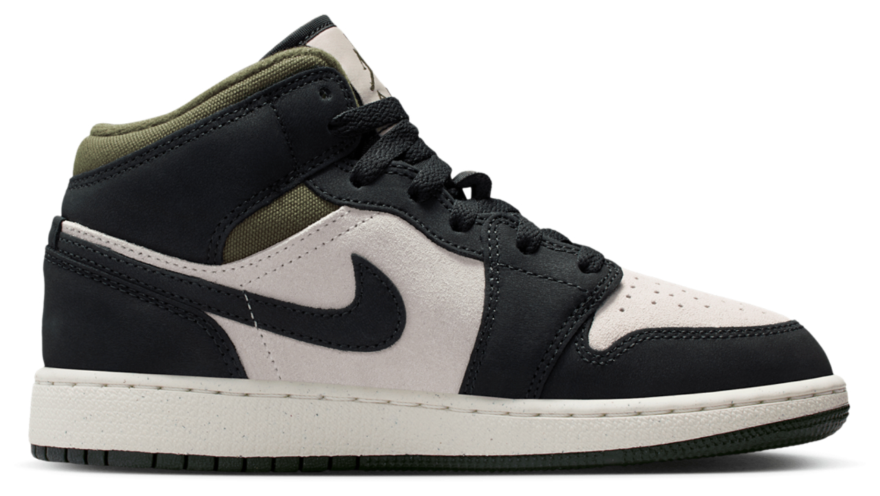 Jordan Aj1 Mid Afbeelding 1 van 6. Tik om de fotogalerij te openen..