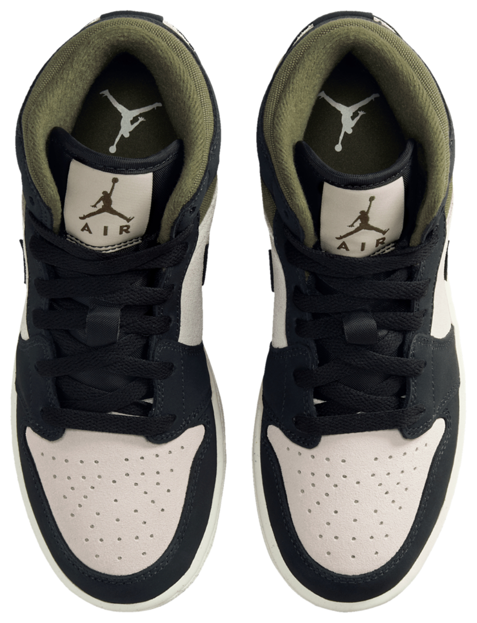 Jordan Aj1 Mid Afbeelding 4 van 6. Tik om de fotogalerij te openen..