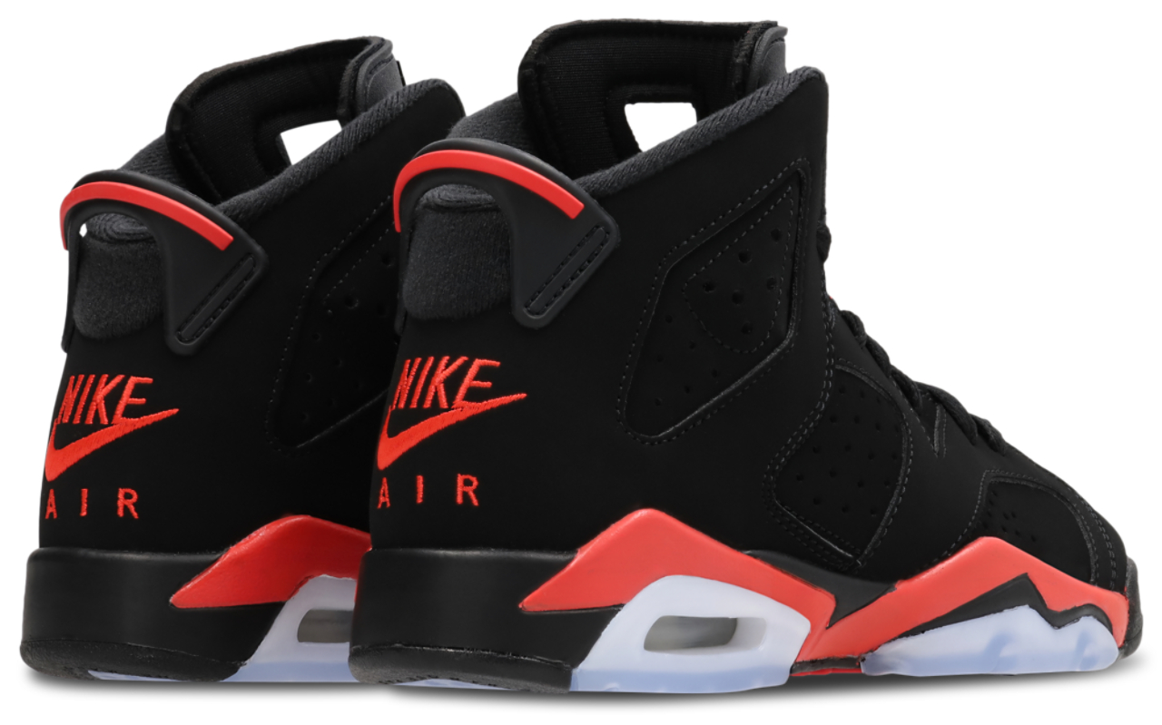 Jordan Retro 6 "Infrared Salesman" Imagen 3 de 7. Toque para abrir la galería de fotos.