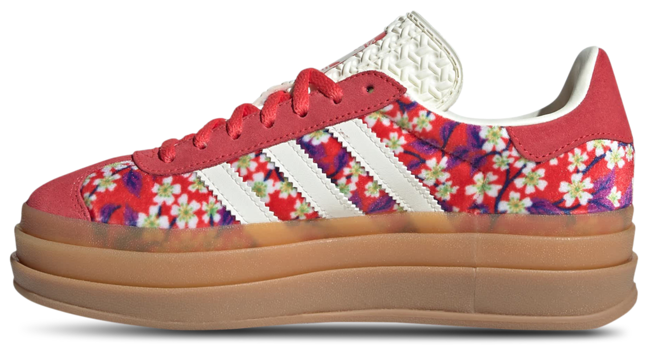 adidas Gazelle Bold X Liberty London Imagen 4 de 6. Toque para abrir la galería de fotos.
