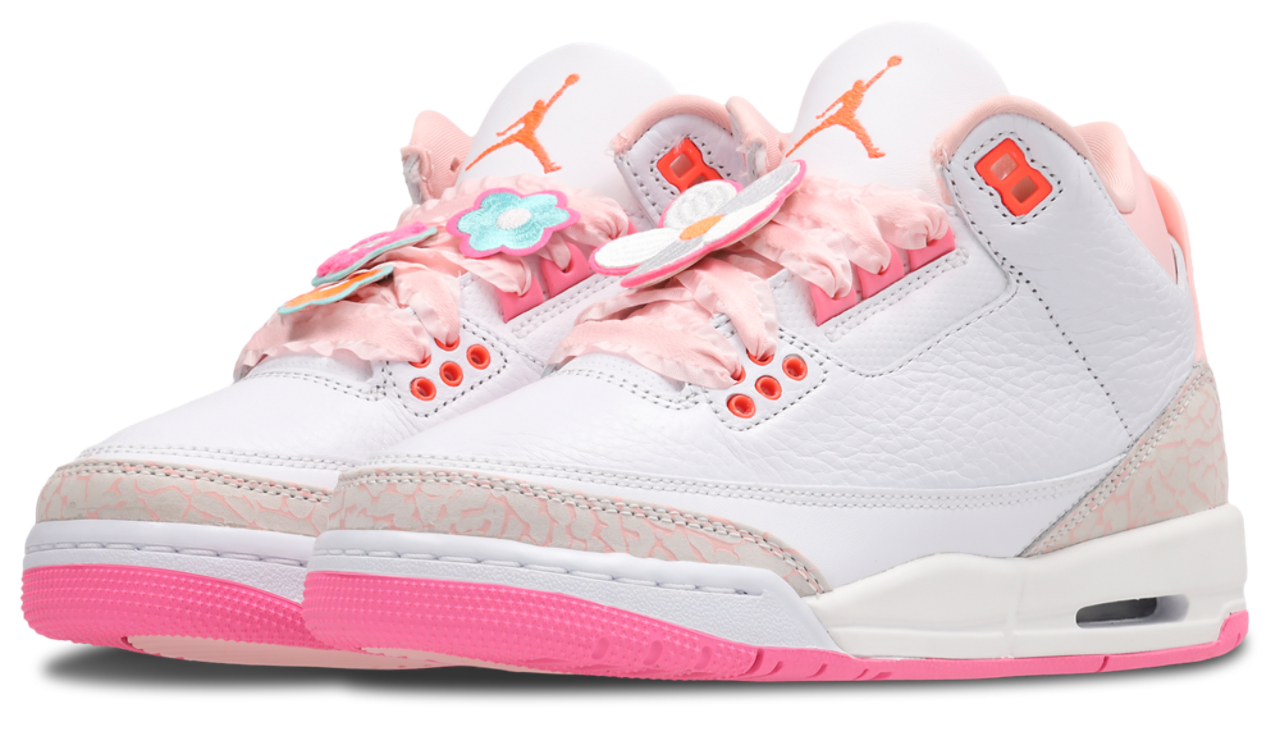 Jordan AJ3 Retro "Spring Flowers" Imagen 2 de 8. Toque para abrir la galería de fotos.