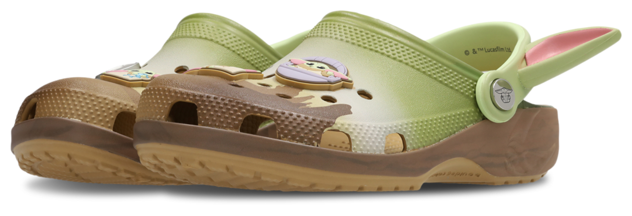 Crocs Star Wars Grogu Classic Clog Bild 2 von 8. Antippen, um die Fotogalerie zu öffnen.
