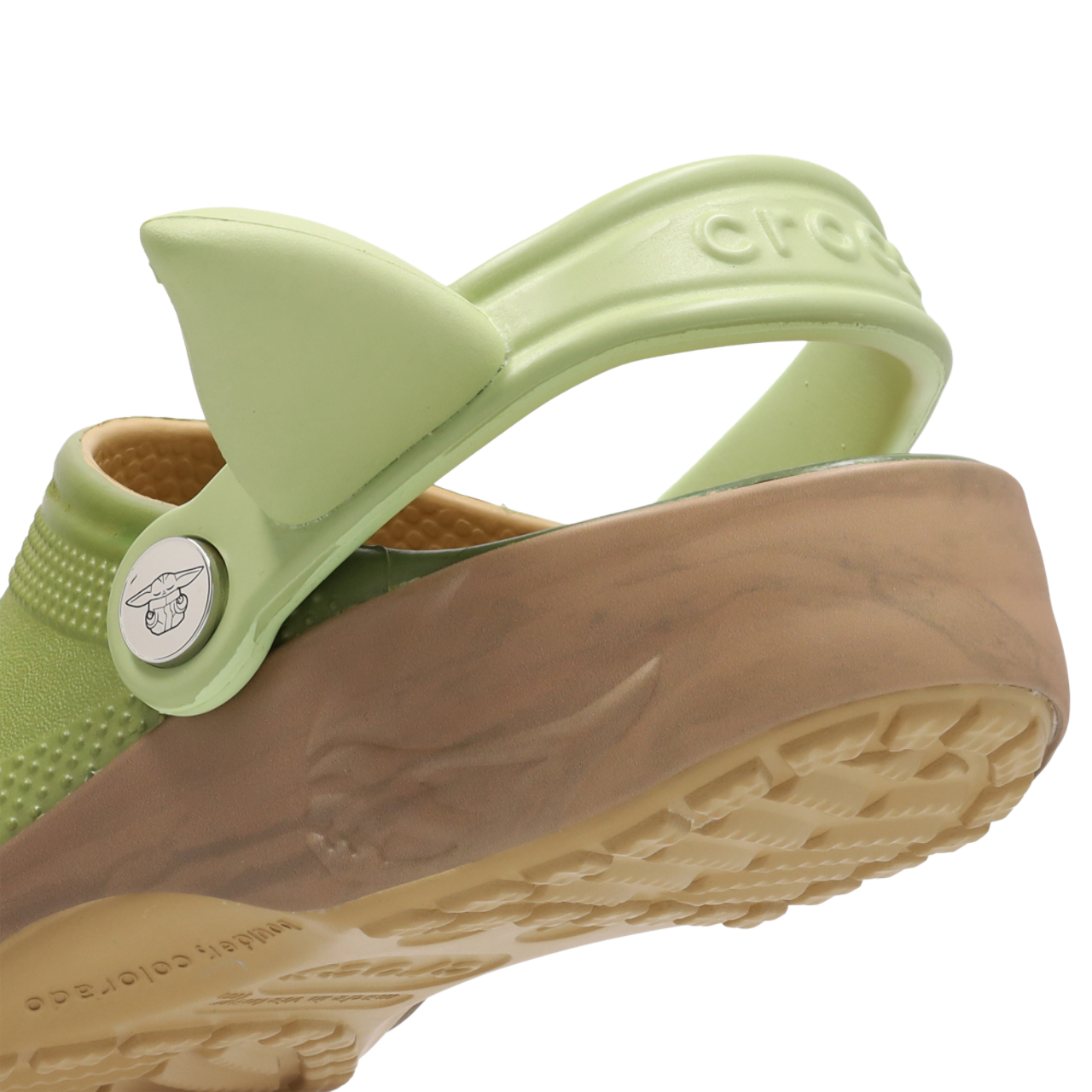 Crocs Star Wars Grogu Classic Clog Bild 8 von 8. Antippen, um die Fotogalerie zu öffnen.